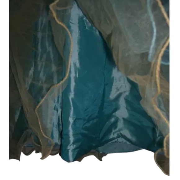 Sarah Bridal Dress Peacock Tulle Sequin Ballet Carrie Bradshaw Tutu Wedding Boho - Picture 13 of 16